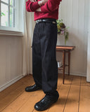 KEF Semi-Wide Black Jeans
