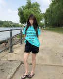 Souffle Dot Lettering Short Sleeve