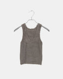 Omin Angora Slim Fit Sleeveless Cardigan