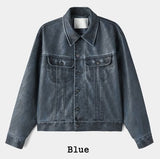 Creep Vintage Leather Trucker Jacket