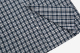 nurse linen check shirt