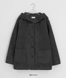 Manmas 2oz Hood High Neck Half Coat