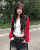 Madi Wool Soft Button Knit Cardigan
