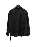Yunseul Flare Belt Strap Shirt