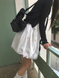 Soi Nylon Balloon Sleeveless Mini One Piece