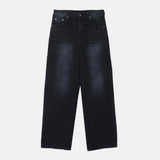 Teets Deep Blue Wide Denim Pants