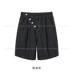 Bion Stitch Bermuda Denim Pants