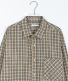 [unisex] Torico Over Check Shirt