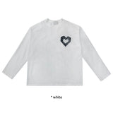 HEART LONG SLEEVE T