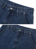 Wavy Brushed Wide Denim