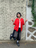 [unisex] Hugen Summer Boucle Round Knit Cardigan
