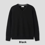 [wool80%] Cop Wool Layered V-Neck Knit