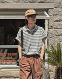 Cork Crop Stripe Short Sleeve T-shirt