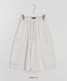 [unisex] Platney Cotton Cargo Bermuda Pants
