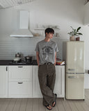 Poneer Cation Parachute Diagonal Cargo Pants