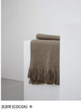 Soft Touch Tassel Muffler