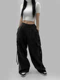 Query Strap Cargo Wide Pants