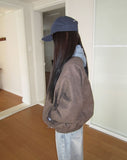 Jeran Overfit Suede Jacket