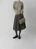 Wool Whole Garment Round Knit
