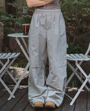 school nylon string pants
