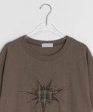 [unisex] Melker Star Embroidery Short Sleeve Tee