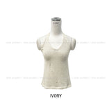 Mood Damage Knit Halter Sleeveless