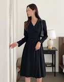 Deubelin Collar Pleated One Piece (Belt set)