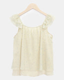 Boohin Chiffon Frill Sleeveless Blouse