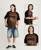 Something Raglan Short Sleeve T-shirt