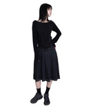 DENIM PLEATS SK