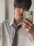 Brud Rivet Crop Shirt