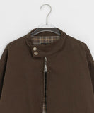 Yusaki Harringtton Button Blouson Jacket