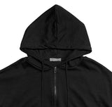 Nat Two-Way Cropped Hood Zip-Up