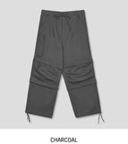 Vianne wide two-tuck banding pants