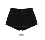 Whip Side Pocket Cotton Shorts
