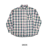 Cross-check seersucker shirt