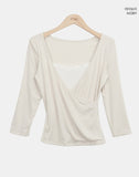 Onf Lace Three Quarter T-shirt
