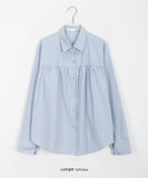 Sonnyo Collar Shirring Blouse