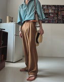 Lander side banding slacks