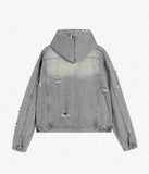 Cray Denim Hood Jacket