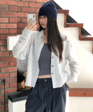 Mog Crop Check Shirt