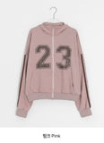 Unan Printing Track Zip-Up