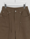 [unisex] Accorri Carpenter Pintuck Bermuda Pants