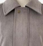 Silver Suede Jumper