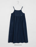 Ronwell Denim Flare Sleeveless Long One Piece