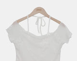 Mumin Halter Short Sleeve T-shirt