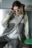 Cracking Hood Windbreaker