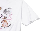 DTP Crayon Cat Short Sleeve Tee
