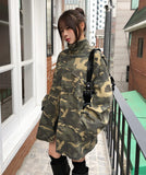 Molky Vintage High Neck Field Jacket