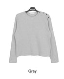 Kian Waffle Button Long Sleeve T-shirt